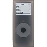 Jensen Silicone Case with Cord Management for iPod nano 2G (Black)