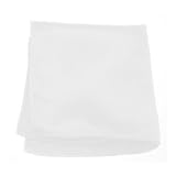 Solid Color Pocket Square - White