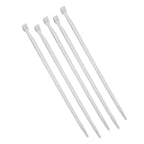 GB Electrical 8-Inch Cable Ties, Natural, 100-Pack #46-308