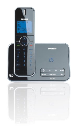 Philips Cordless Phone with Answering Machine (ID5551B/37)