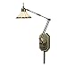 Quoizel TF8156Z Tiffany 26-Inch One Light Pin-up Swing Arm, Medici Bronze Finish