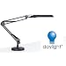 Daylight Black Desk Lamp D33041 with Energy Saving Daylight Tube
