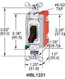 Hubbell HBL1222W Industrial Series Switch