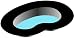 BASIC KIDNEY POND 18" 366 GAL
