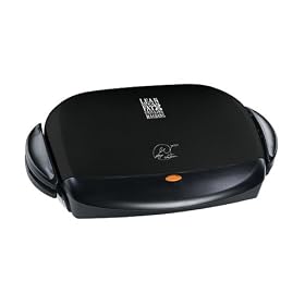Click here to buy George Foreman Removable-Plate Grill - 72 sq. in. (GRP4B) by George Foreman.