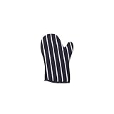 Rushbrookes Printed Navy Butchers Stripe Gauntlet