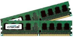 Crucial Technology 4GB kit (2GBx2) Upgrade for a Dell OptiPlex 960 Series (Desktop, Mini Tower and Small Form Factor) System (DDR2 PC2-6400, Non-ECC,)