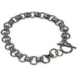 316L Stainless Steel Bracelet Length: 8.5 Width: 8.5mm