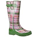 Sperry Top-Sider Women's Pelican Tall Boot (Pink/Green Madras 10.0 M)
