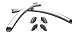 Oakley Half Jacket 2.0 Ear Sock and Nose Pad Accessory Kit, White, One Size