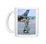 Female F16 Pilot Photo Mugs