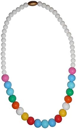 MamaBeads Silicone Teething Nursing Necklace Hannah (Multi Color)