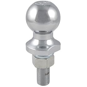 Curt Manufacturing A-15 Hitch Ball, 1 7/8 In X 3/4 In X 2 1/8 In