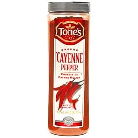 Tone's Ground Cayenne Pepper, 16oz Shaker