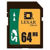 Lexar Media 64 MB Secure Digital Card