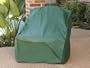 Oversize Wicker Chair Cover : 42 x 37 x 37 Green