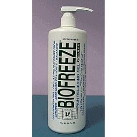 BIOFREEZE with ILEX Pain Relieving Gel - 32 oz Pump Bottle by 