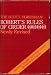 Books : Robert's Rules of Order, Revised Edition