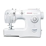 Singer 4220 InspirationTM Sewing Machine with No Error Threading Process, Automatic Needle Threader, StayBright LED Light, Variable Stitch Adjustment, Fully Automatic One-Step Buttonhole, Built-In Accessory Storage and SureFit Bobbin System