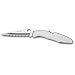 Police, Stainless Steel Handle, Serrated