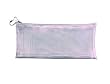 Travel Mesh Cosmetic Case - 4 x 9 Silver