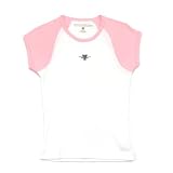 Antigua Texas Tech Girl's Pink Mini Star Short Sleeve Tee
