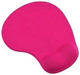 Comfort Wrist Silica Gel Support Mat Mouse Mice Pad Computer Pc Laptop Soft (Hot pink)