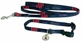 Los Angeles Angels of Anaheim Dog Collar & Leash Set