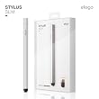 elago Stylus Slim for iPhone 3GS/ 4, iPad and Galaxy -World First Replaceable Tip (Extra Rubber Tip included) - Silver