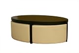 Baxton Studio Cornelia 5Pcs Coffee Table Stool Set 31MHJg RR%2BL. SL160 Baxton Studio Cornelia 5Pcs Coffee Table Stool Set