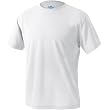 Men's Solid Wicking Tee-Shirt White Men's Solid Wicking Tee-Shirt White