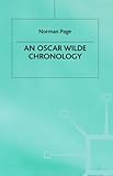 An Oscar Wilde chronology