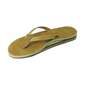Rainbow Sandals - Womens Premier Leather Double Stack Narrow Strap