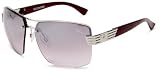 Rocawear Women's R371 Metal Sunglasses,Silver Frame/Gradient Smoke
& Purple Lens,one size