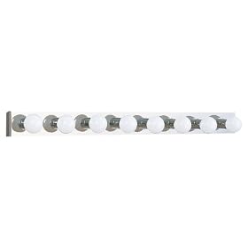 Sea Gull Lighting 4770-05 Devlin Eight-Light Vanity Bar, Chrome Finish