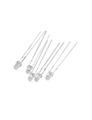 Office Product: 100Pcs New 3mm 2 Pins Super Bright LED Light Round Lamp Bulbs Mixed Five Colors - AllLife