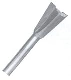 D8-687 CARBIDE-TIP 2 FLUTE DOVETAIL ROUTER BIT 8 DEGREE X 11/16 LG DIA X 1 CUT DEPTH X 1/2 SH