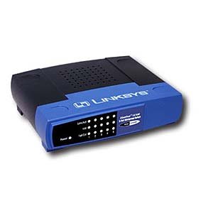 Linksys EZXS55W EtherFast 10/100 5-Port Workgroup Switch