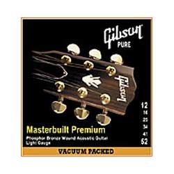 Gibson SAG-MB11 Masterbuilt Premium Phosphor Bronze guitarra acústica Strings