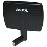 Alfa 2.4HGz 7dBi RP-SMA Panel Screw-On Swivel Antenna for Alfa - WUS036H, WUS036H1W, APA05, WUS036NH, WUS036NEH, WUS048NH, WUS036EW, WUS051NH