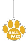 Gold Paw Hall Pass