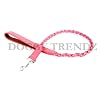 PINK LEATHER DOG LEAD PLAITED STAFFY STAFFIE STAFF BULL TERRIER