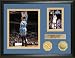 Carmelo Anthony 2008 NBA ALL STAR GAME USED NET AND GOLD COIN PHOTO MINT