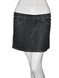 JAMES CURED BY SEUN Carter Mini Jean Skirt in Dayna Special