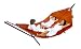 FATBOY Headdemock oversized garden hammock in red with a sturdy stand