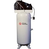 - Chicago Pneumatic Reciprocating Air Compressor - 3.5 HP, 60 Gallon, 208/230 Volt, 1-Phase, Model# RCP-3561V