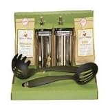 Kitchenaid kpasta kit pasta roller attachment plus Fettuccine Cutter Attachment with Nylon Pasta Server & Nylon Slotted Spoon