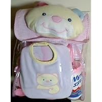 Little Dreams Doll Baby Accessories in Animal Pouch - Pink Tote