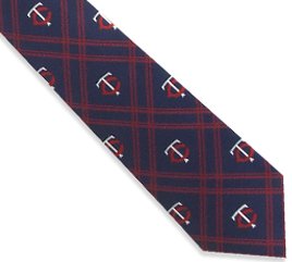 Minnesota Twins 100% Woven Polyester Tie