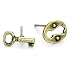 silver prom earrings French Con